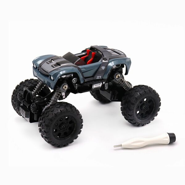 Машинка багги DIY 17см металлическая синего цвета YS0281532 Funky Toys