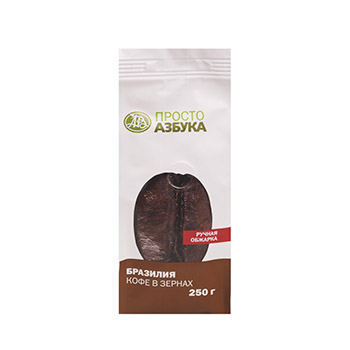 

Кофе в зернах Просто Азбука, арабика Бразилия