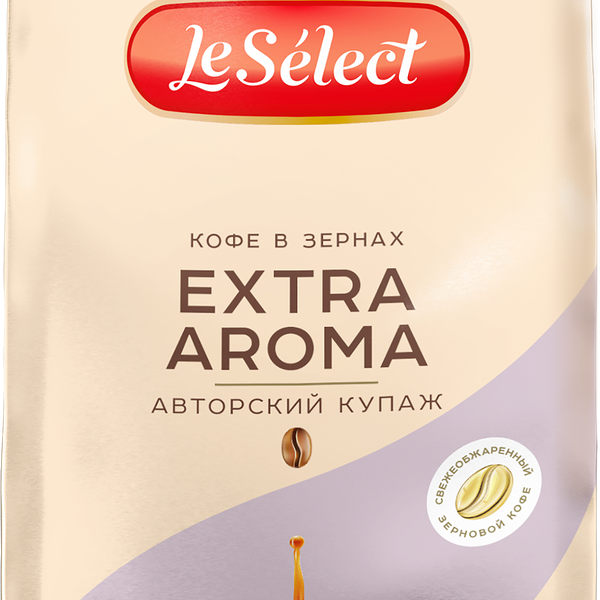 Кофе зерновой LE SELECT Extra Aroma натуральный жареный, 1кг