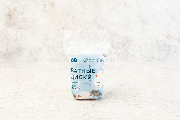Диски ватные, 25 шт