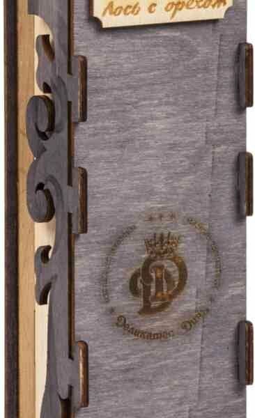 Колбаса из мяса лося сырокопчёная Деликатес Дичь с грецким орехом