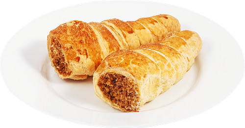 Набор пирожных КАРАТ ПЛЮС Трубочки слоеные, 120г