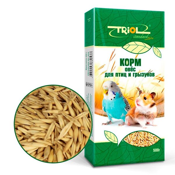 Корм для птиц и грызунов Triol Standard овес