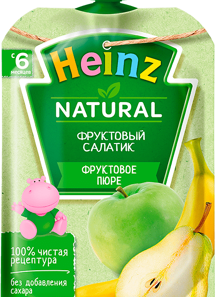 Пюре Heinz Фруктовый салатик, с 6 месяцев