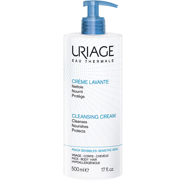 Урьяж очищающий пенящийся крем с помпой