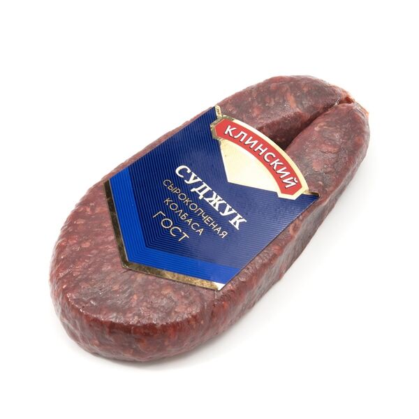 Колбаса с/к суджук ГОСТ, «Клинский мясокомбинат», Россия