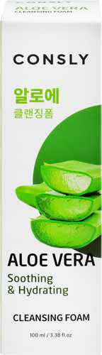 

Пенка для умывания Consly успокаивающая c экстрактом алоэ вера 100 мл