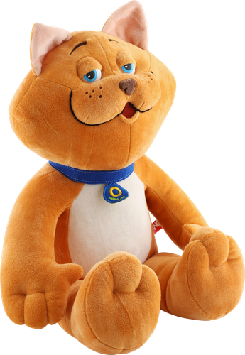 

Игрушка мягкая Bigga Кот Подсолнух