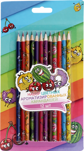 

Набор карандашей цветных 12 цветов Арт. XFSC2004, 12шт