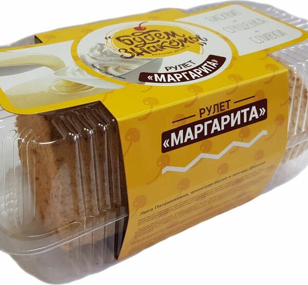 Рулет Будем знакомы Маргарита 450г