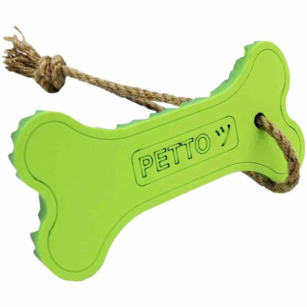 Массажер десен Gosi Кость Эва зеленый для собак sh-08153, 18см