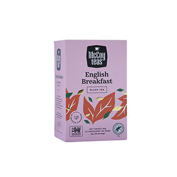 Чай черный McCoy Teas English Breakfast пакетированный 20 шт