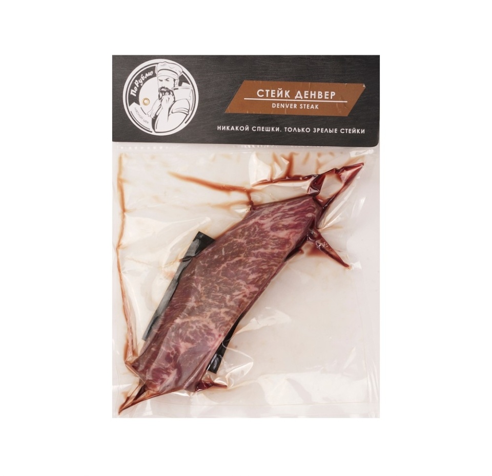 

Стейк говяжий Мясо Порублю Денвер вес