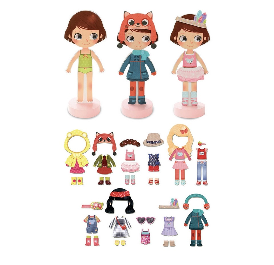 

Набор игровой Vilac «Гардероб для Хлои» 3+