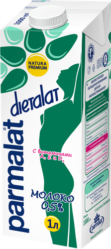 

Молоко Parmalat Natura Premium Dietalat ультрапастеризованное 0.5% 1 л