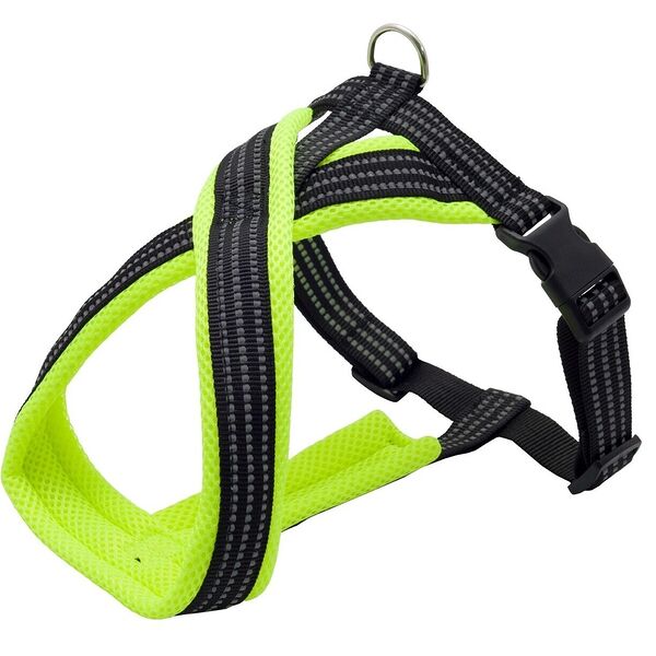 Каскад шлейка нейлоновая Х-образная с мягкой подкладкой 50 см., Красный