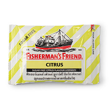 Леденцы Fisherman's Friend без сахара Sugar Free Citrus, Великобритания