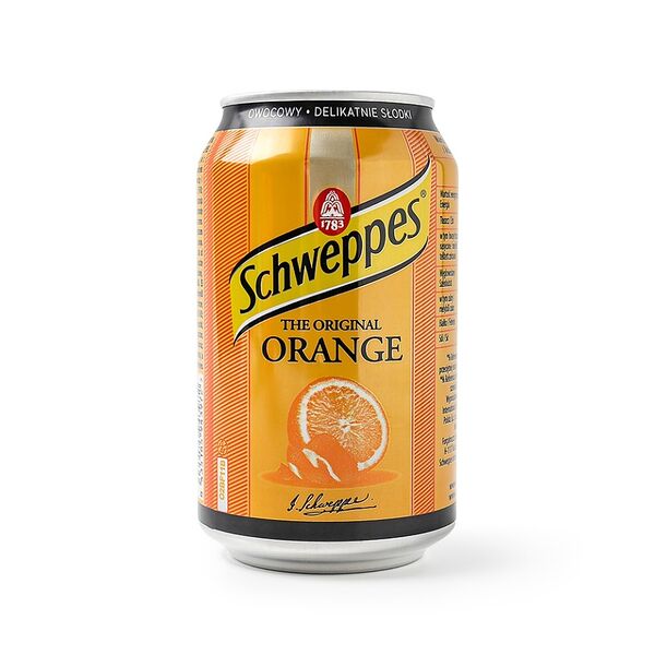 Напиток газированный Schweppes Orange 0.33л, Польша