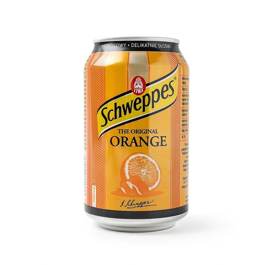 

Напиток газированный Schweppes Orange 330 мл