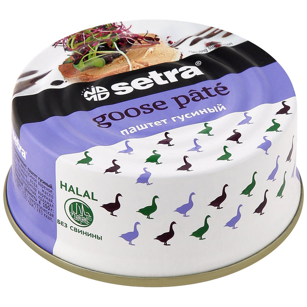 Паштет Setra гусиный
