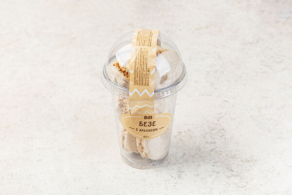 Безе с арахисом