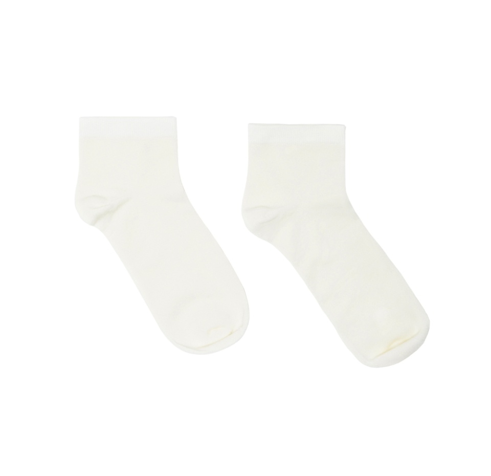 

Носки хлопковые belle you средняя длина, цвет белый, р.36-37 (23)