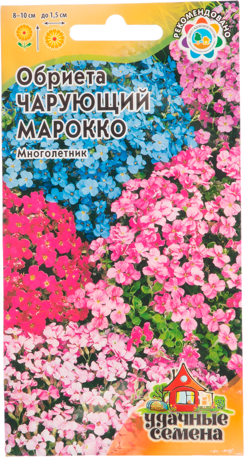 

Семена ГАВРИШ Удачные семена, Обриета Чарующий Марокко Арт. 1912012