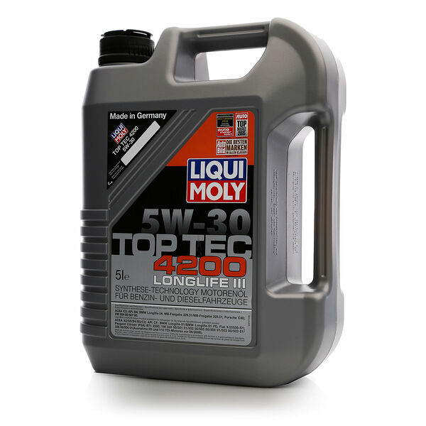 Масло моторное синтетическое 5W-30 TOP TEC 4200 Longlife III ТМ Liqui Moly (Ликви Моли)