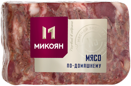 

Мясо вареное МИКОЯН По-домашнему кусок, весовое