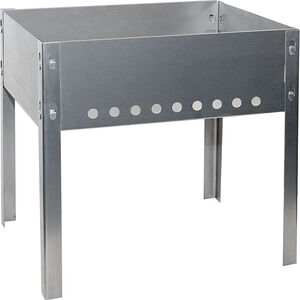 Мангал сборный Дача 35х25х35 см