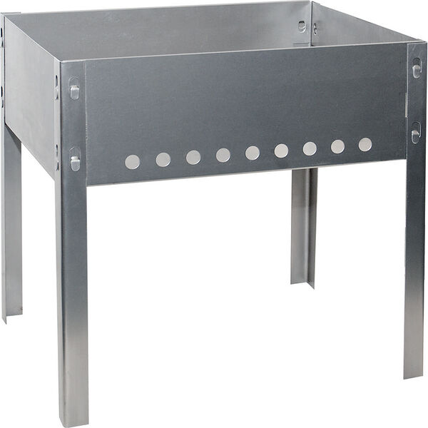 Мангал сборный Дача 35х25х35 см