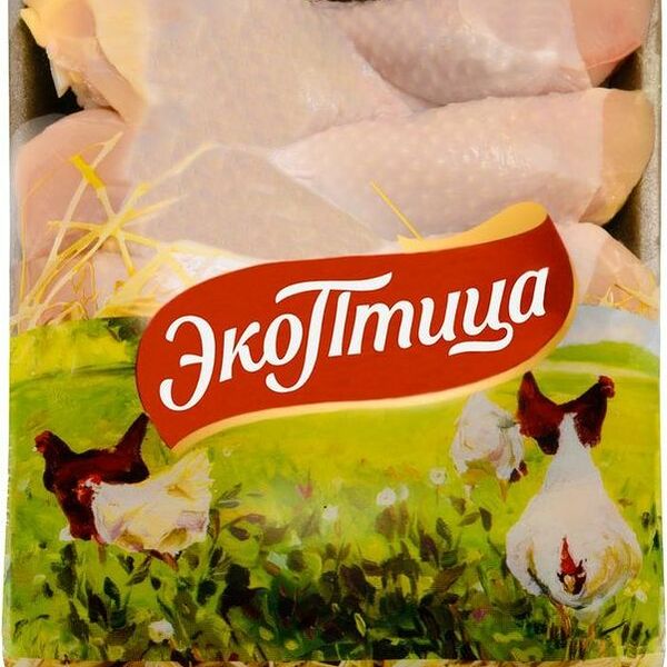 Голень куриная ЭКОПТИЦА охл. подложка вес.