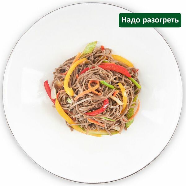 Лапша Шеф Перекрёсток гречневая с овощами