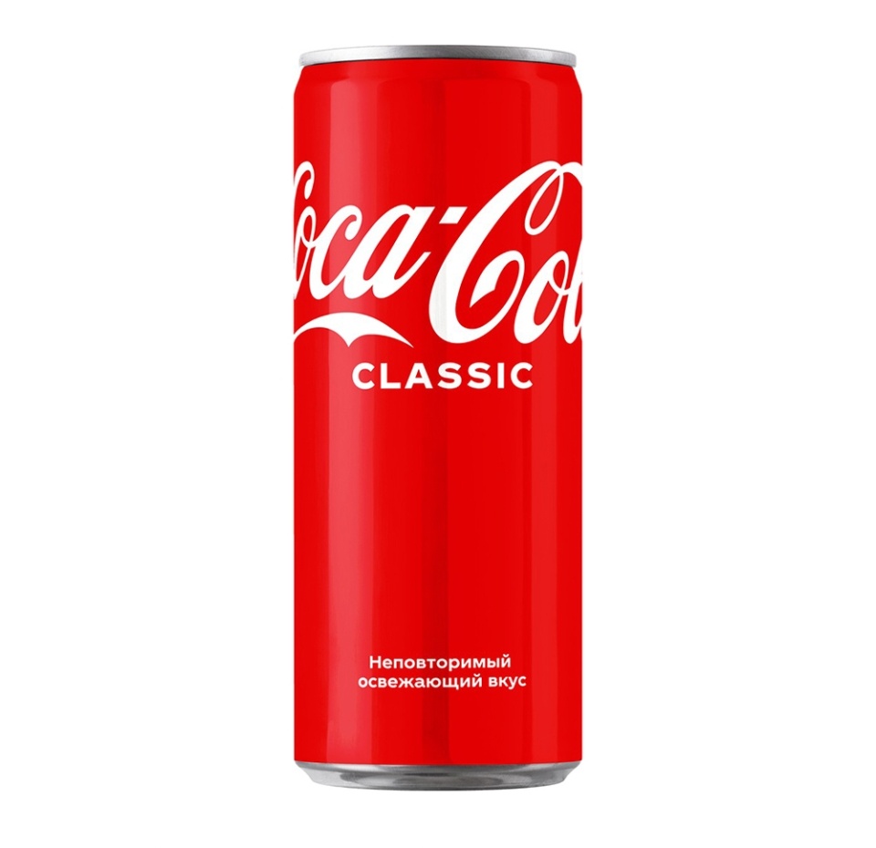 

Напиток газированный Coca-Cola 0.33 л