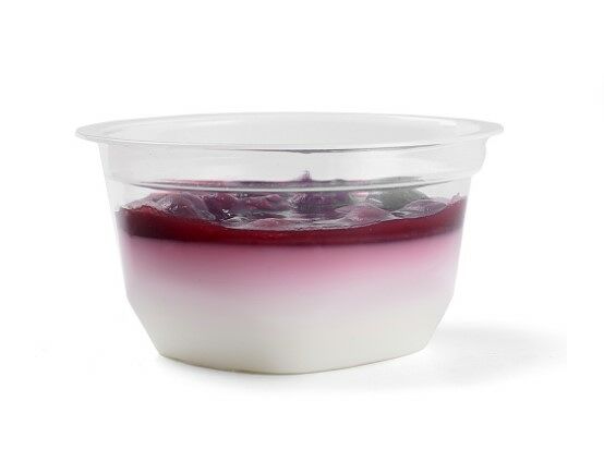 Десерт Панна-котта йогуртовая с вишней 0 калорий