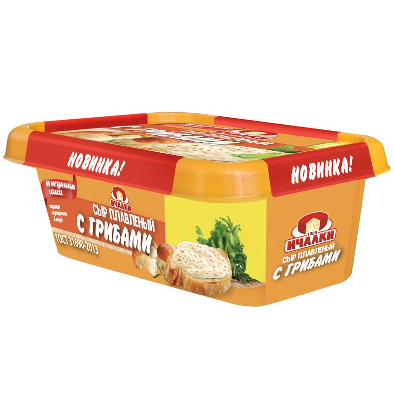 

Сыр плавленый Ичалки с грибами 45% 170 г