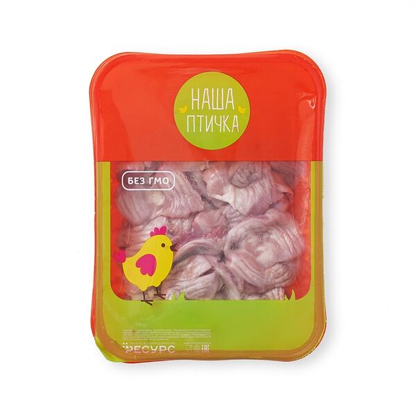 Желудки цыпленка-бройлера Наша птичка охлажденные