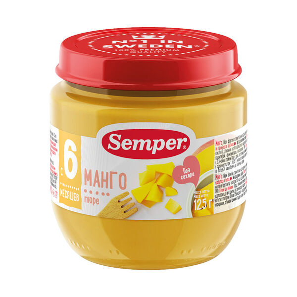 Пюре Semper Манго