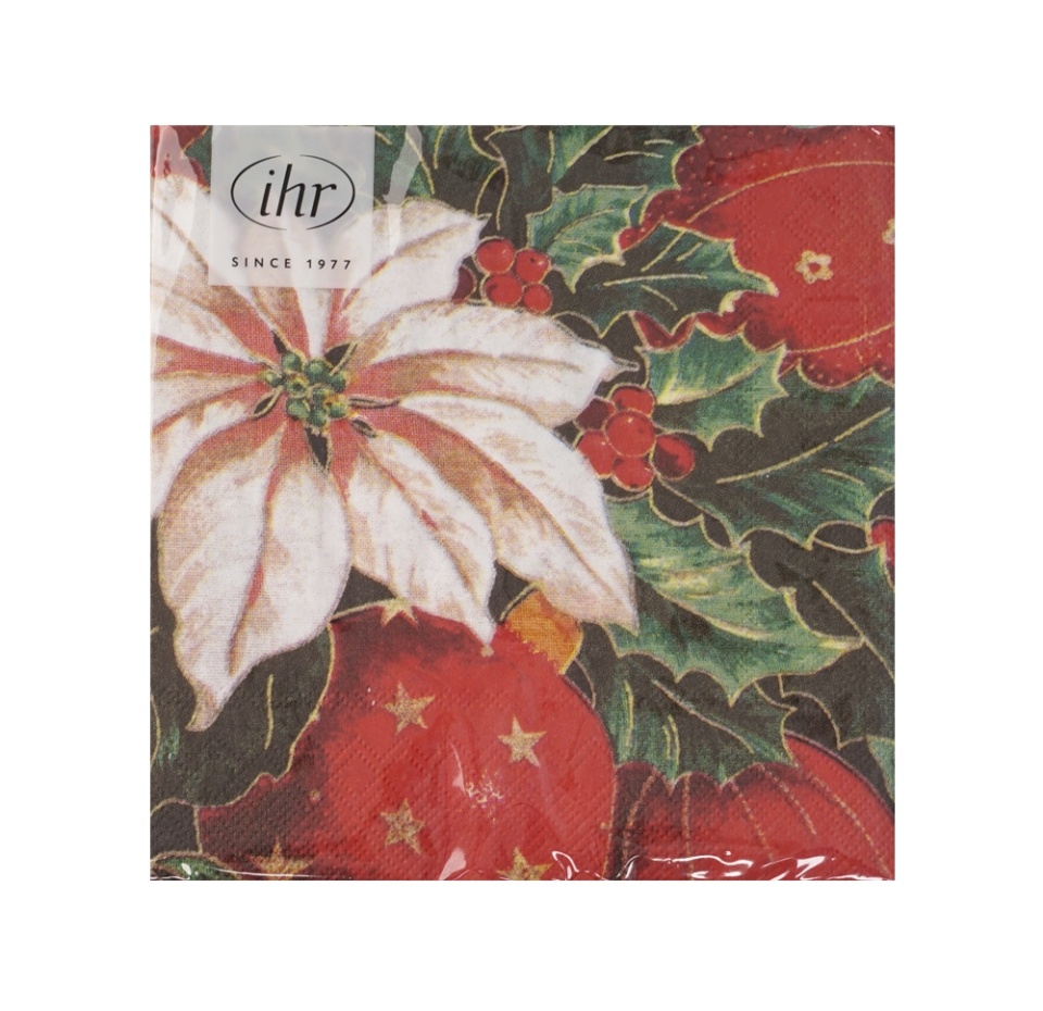 

Салфетки бумажные Classic poinsettia ihr 1 шт Германия
