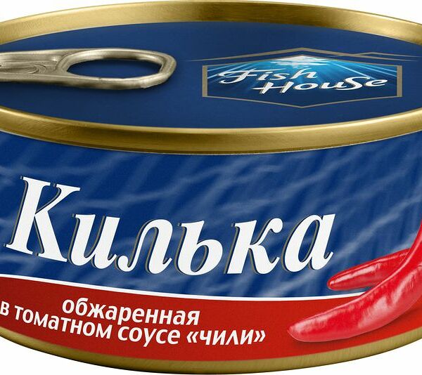 Килька Fish House обжаренная в остром томатном соусе