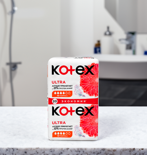 

Прокладки Kotex Ultra нормал 20 шт.