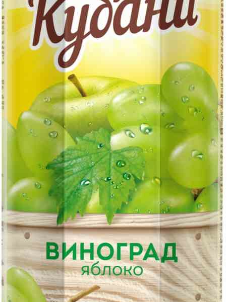 Нектар Дары Кубани Виноград-яблоко, 950мл