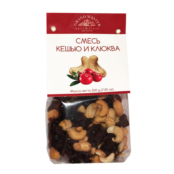 Смесь Кешью-клюква