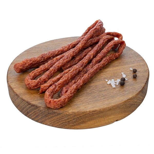 Колбаски варёно-копчёные Микоян Snexi классические, 100г