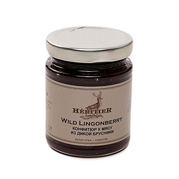 Конфитюр из дикой брусники Heritier 180 г, Бельгия
