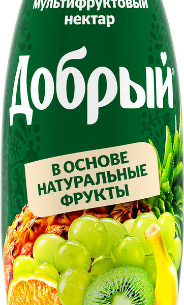 Нектар Мультифруктовый обогащенный провитамином А 0,3л Добрый