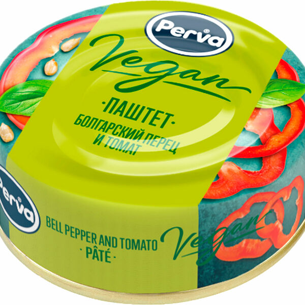 Паштет Perva Vegan Болгарский перец и томат 100 г