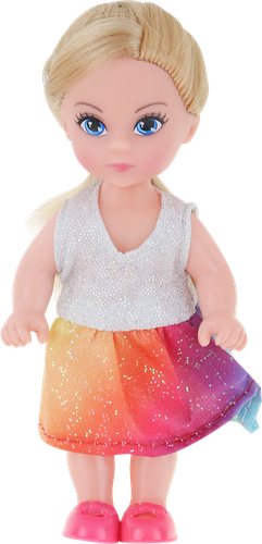 

Игрушка BIGGA Куколка в платье, 11,5см Арт. LF45001