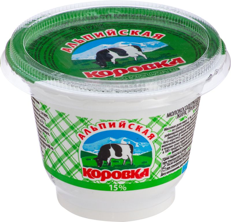 

Продукт молокосодержащий Альпийская коровка 15% 200 г