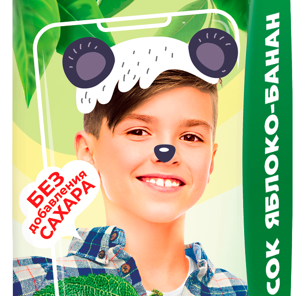 Сок детский Сады Придонья яблоко банан с 6месяцев 200 мл